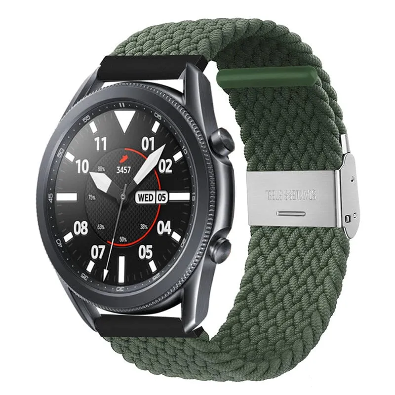 Nylon Braided Loop Watch Straps Compatible with the MVMT Chrono 40mm, Element & Powerlane