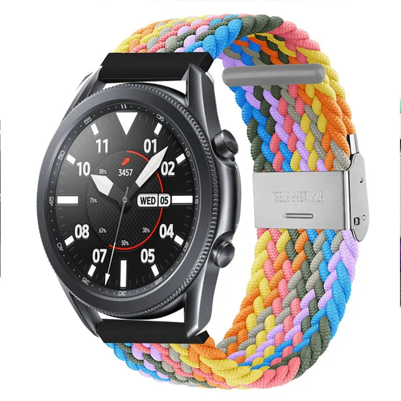 Nylon Braided Loop Watch Straps Compatible with the MVMT Chrono 40mm, Element & Powerlane