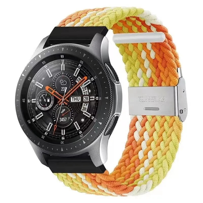 Nylon Braided Loop Watch Straps Compatible with the MVMT Chrono 40mm, Element & Powerlane