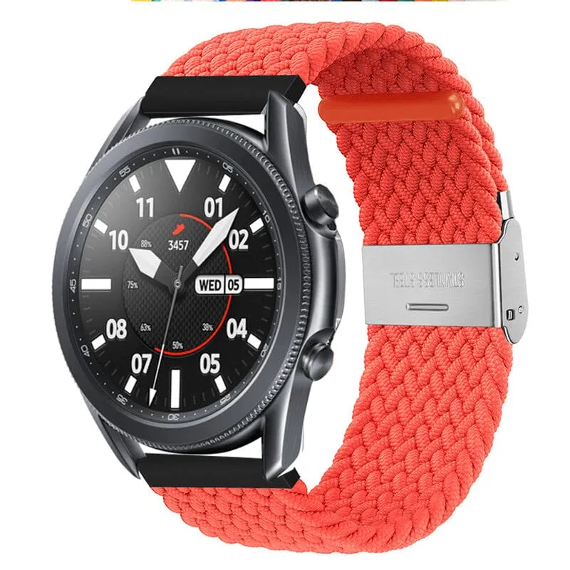 Nylon Braided Loop Watch Straps Compatible with the MVMT Chrono 40mm, Element & Powerlane