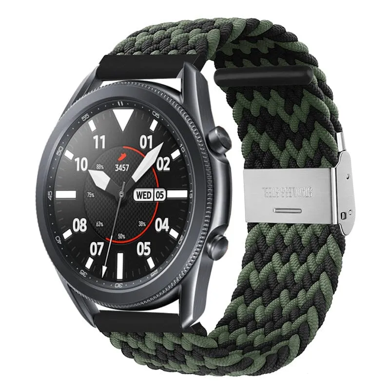 Nylon Braided Loop Watch Straps Compatible with the MVMT Chrono 40mm, Element & Powerlane