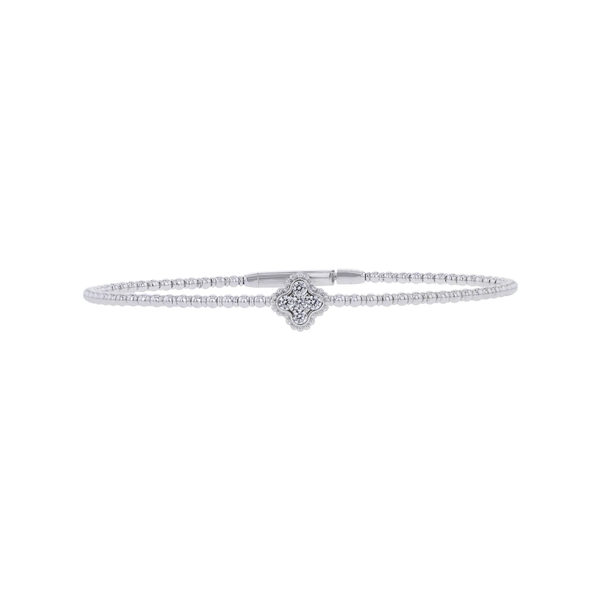 Oxalis Diamond Bangle