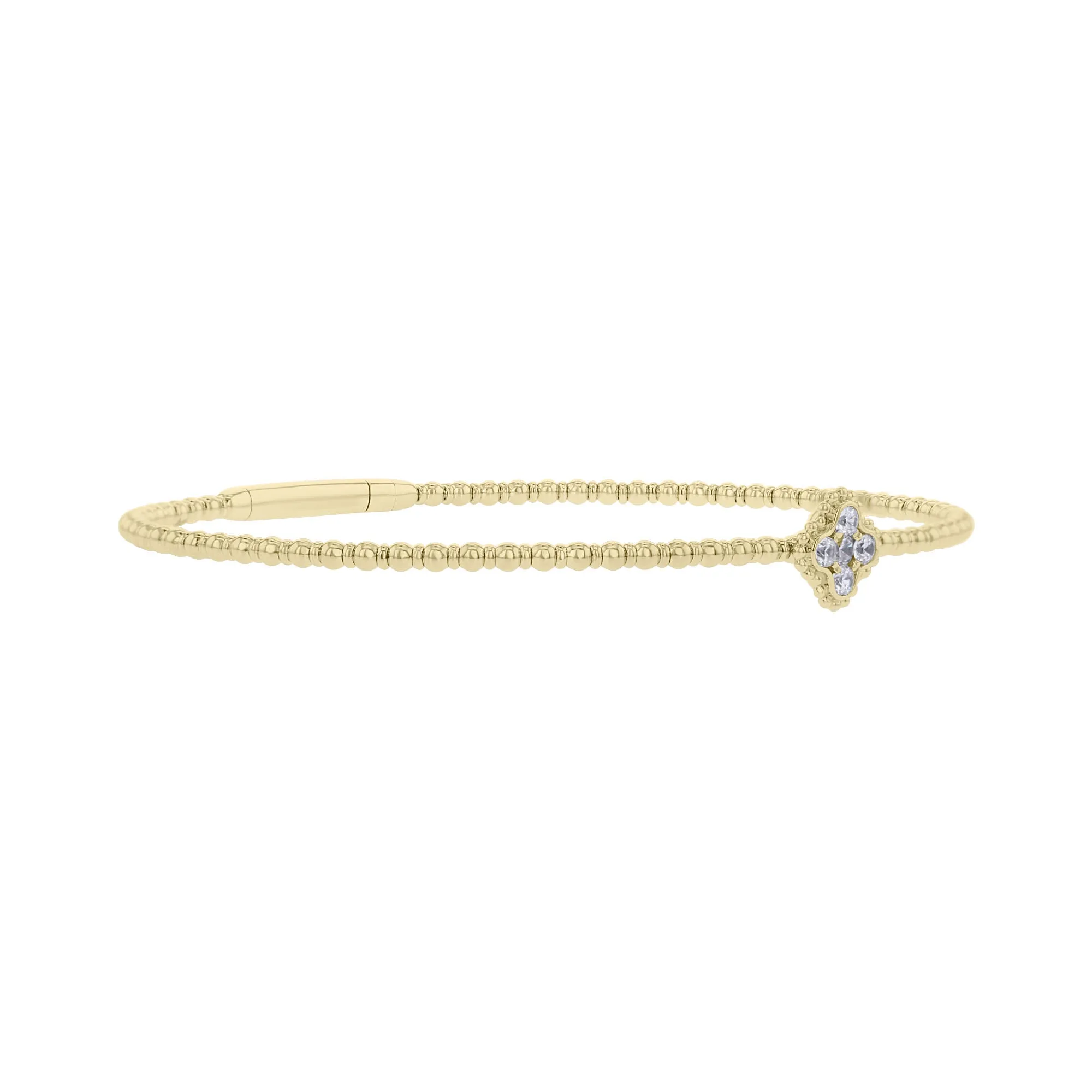 Oxalis Diamond Bangle