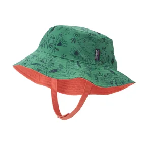 Patagonia - Baby Sun Bucket Hat-Los Garibaldi:Gather Green