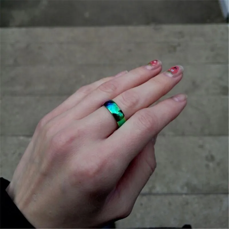 Rainbow Titanium Ring