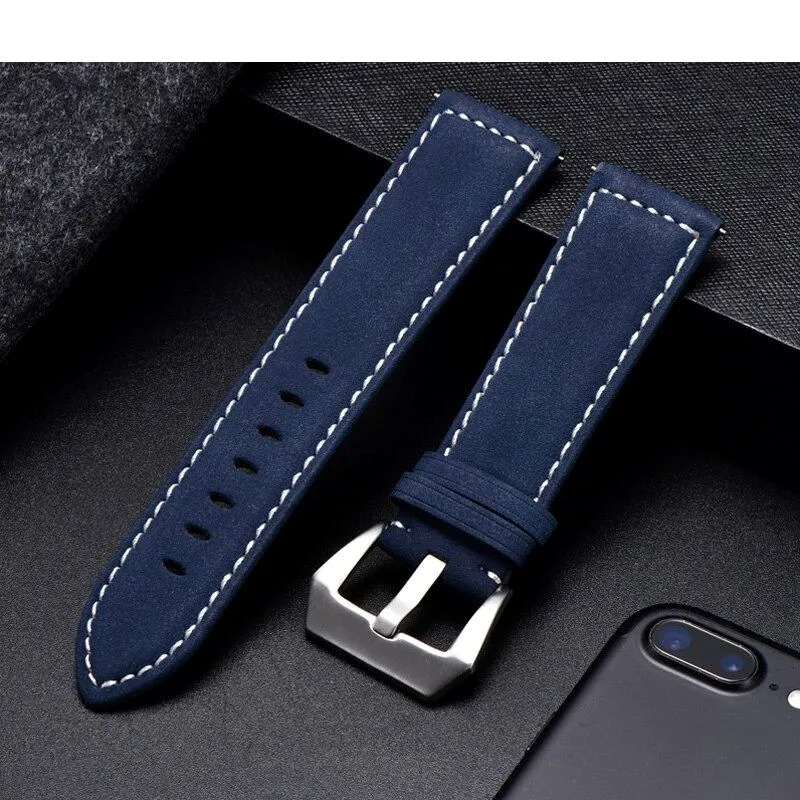 Retro Leather Straps Compatible with the Hugo Boss 22mm Range