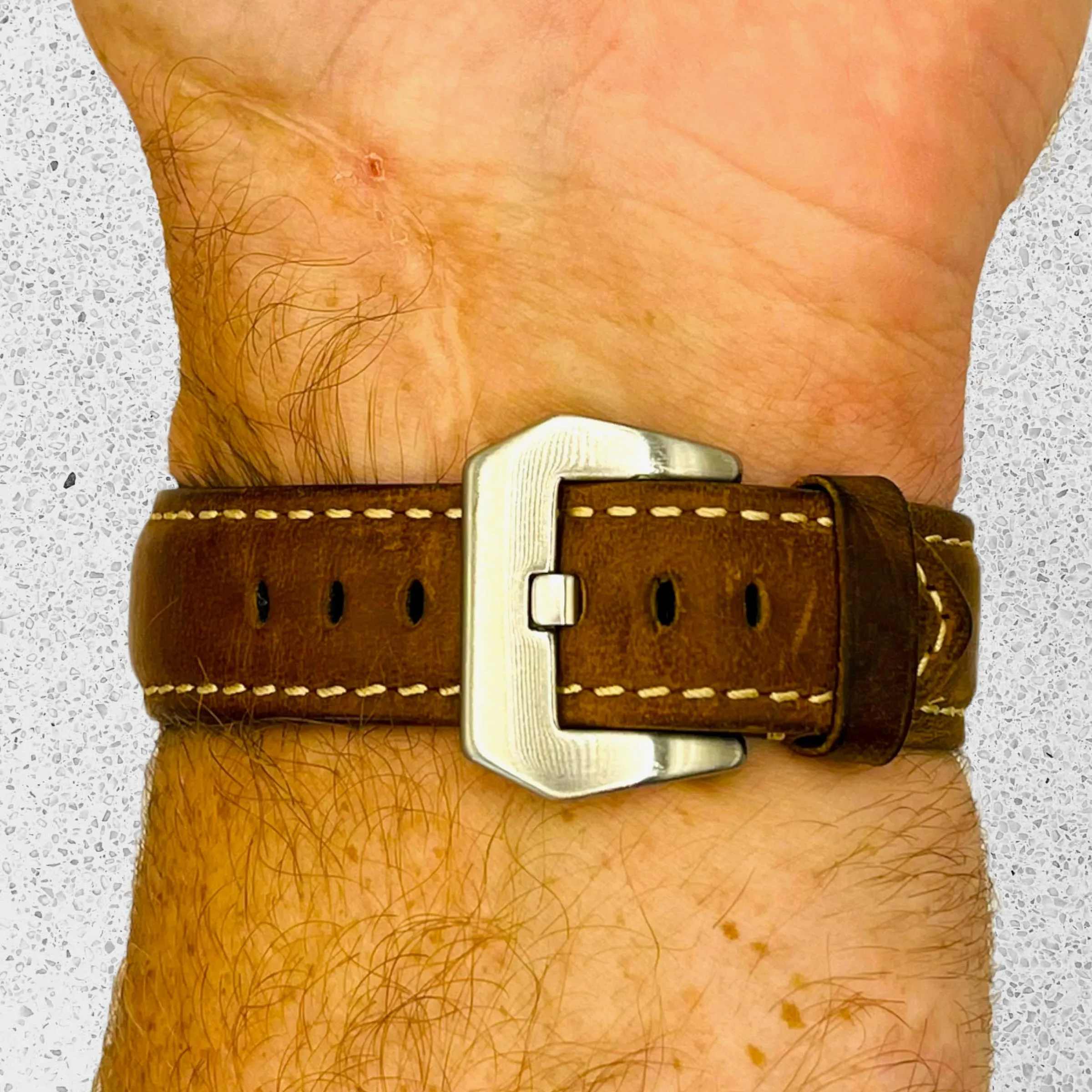 Retro Leather Straps Compatible with the Hugo Boss 22mm Range