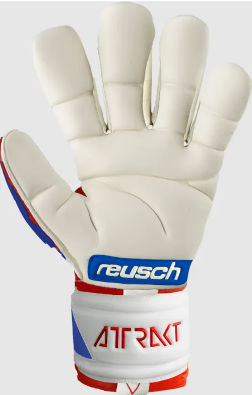 Reusch Attrakt Freegel Gold Finger Support Goalkeeper Gloves