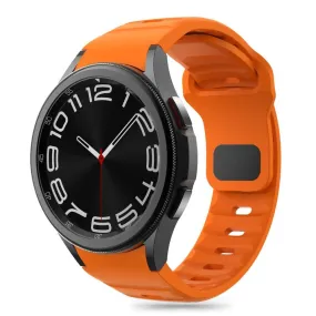 Samsung Galaxy Watch 4 / 5 / 6 / 7 / FE Tech-Protect Silicone Line Urrem - Orange