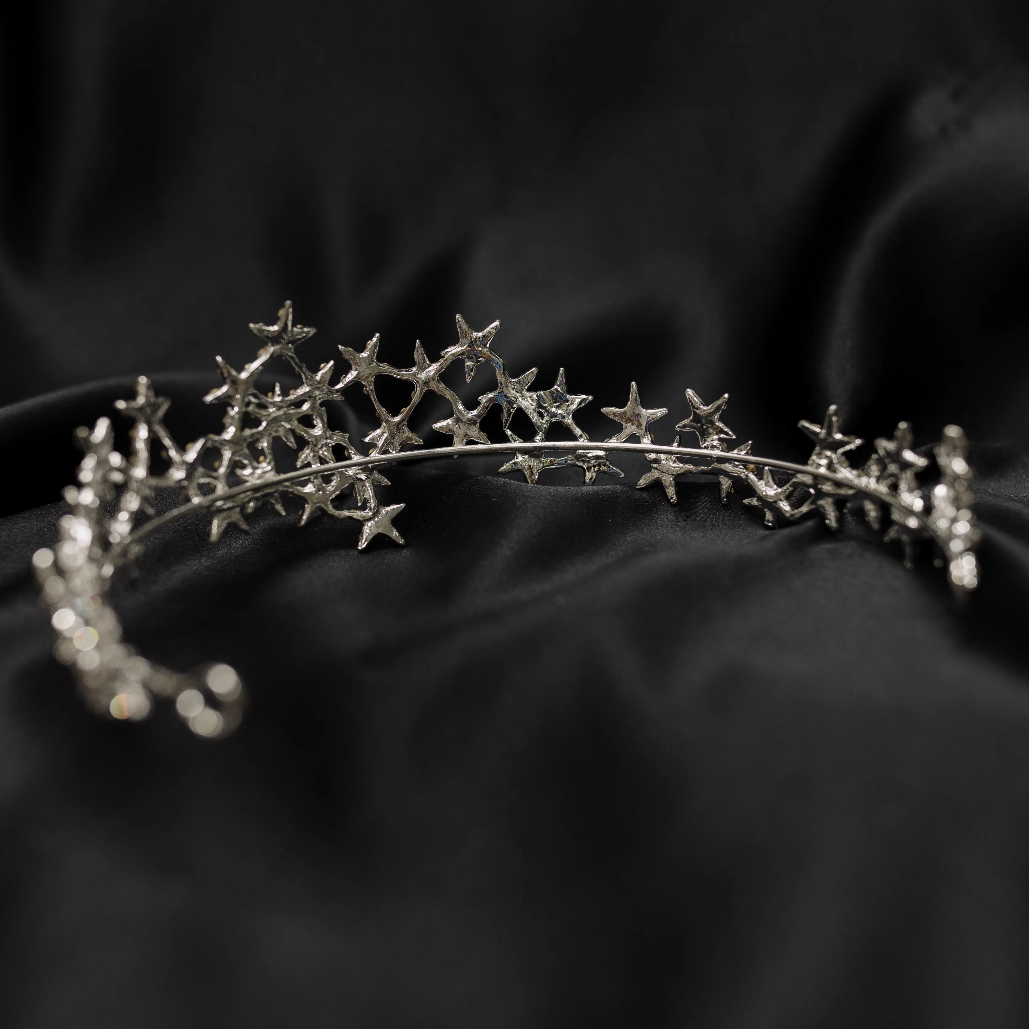 Sarah's Star Head Band in Silver