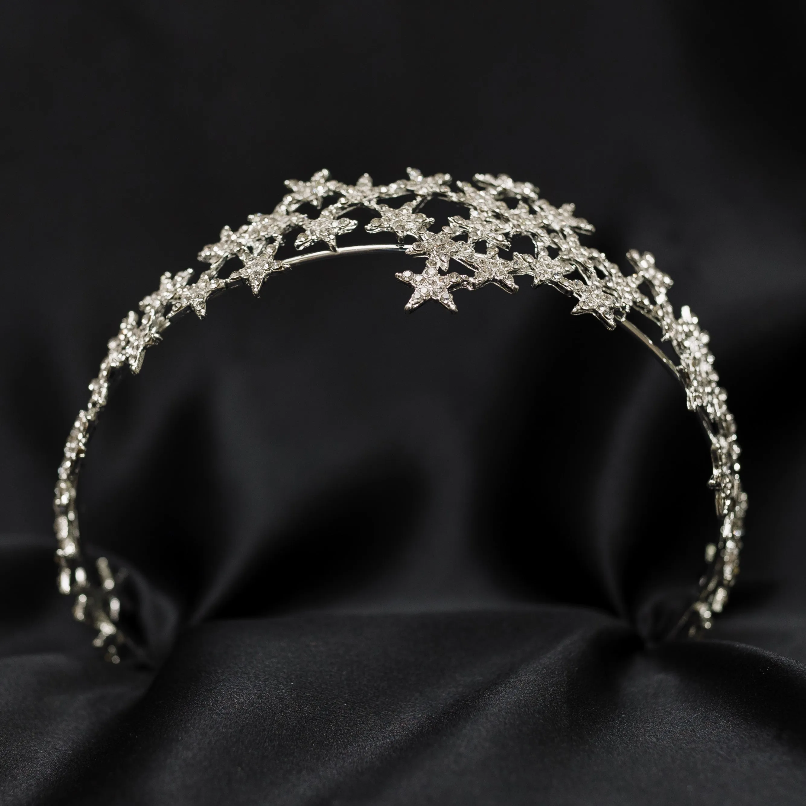 Sarah's Star Head Band in Silver