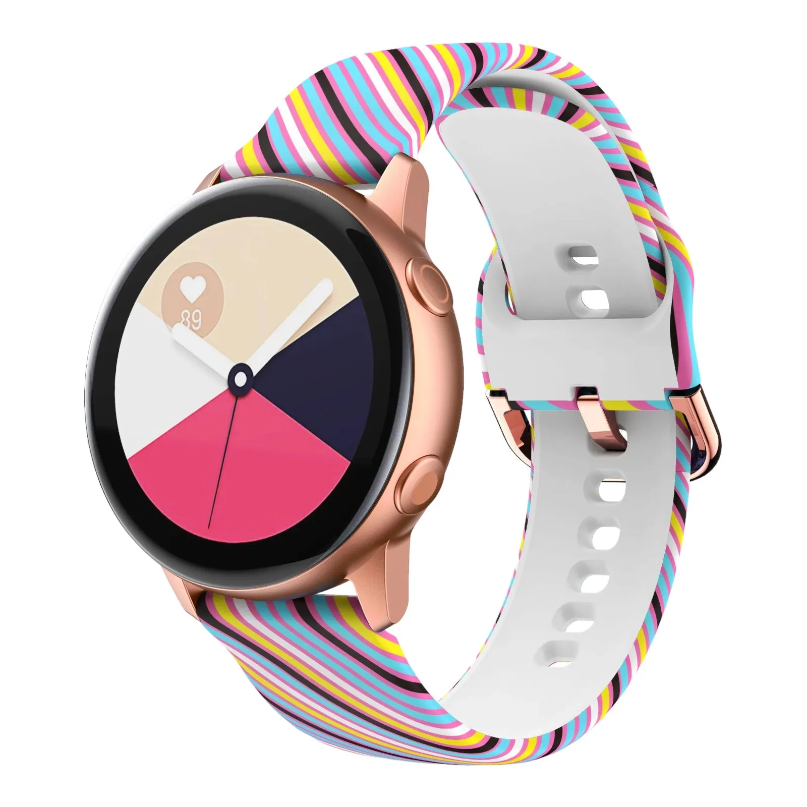 Silicone Pattern Watch Straps compatible with the Huawei Honor Magic Watch 2