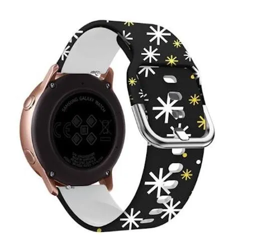 Silicone Pattern Watch Straps compatible with the Huawei Honor Magic Watch 2