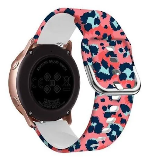 Silicone Pattern Watch Straps compatible with the Huawei Honor Magic Watch 2