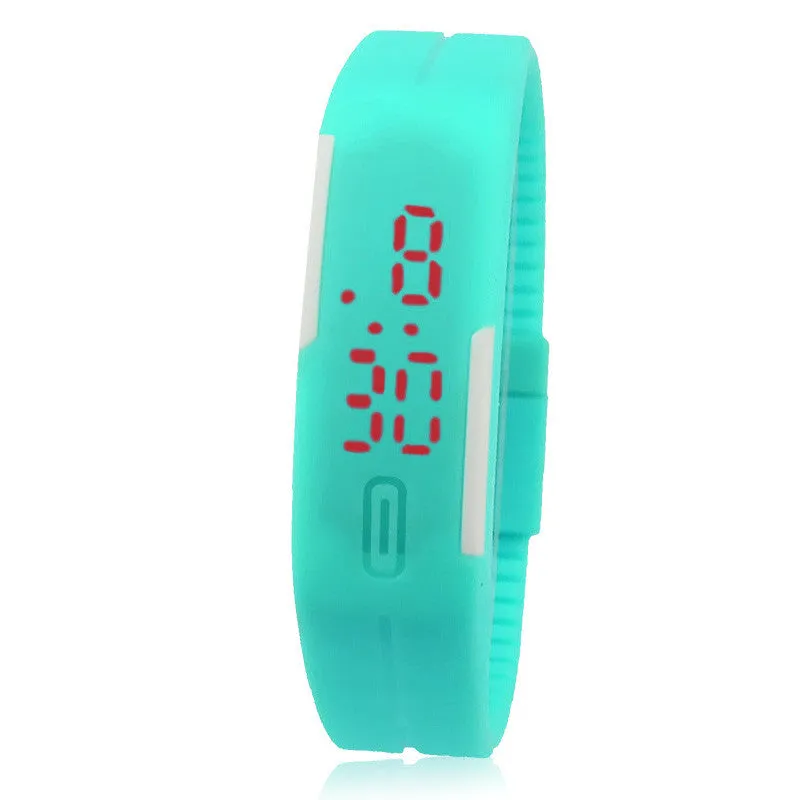 Silicone Watch for Men & Women  - Digital Watch LED Sports Watch