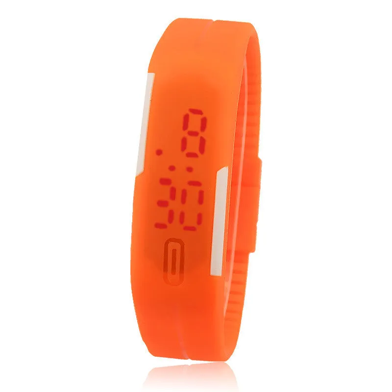 Silicone Watch for Men & Women  - Digital Watch LED Sports Watch