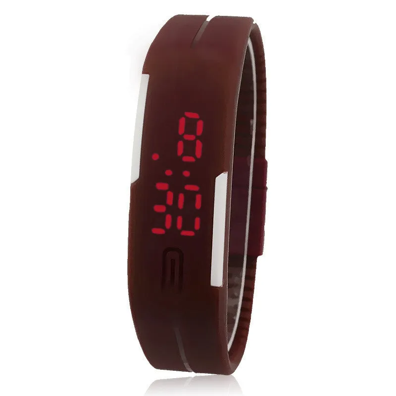 Silicone Watch for Men & Women  - Digital Watch LED Sports Watch