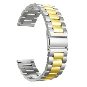 Stainless Steel Link Watch Strap Compatible with the Oppo Watch 2 42mm