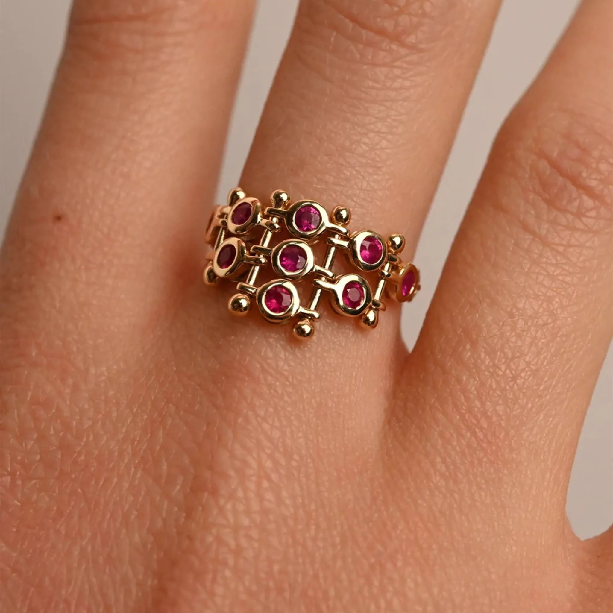 The Ruby Diadem Ring