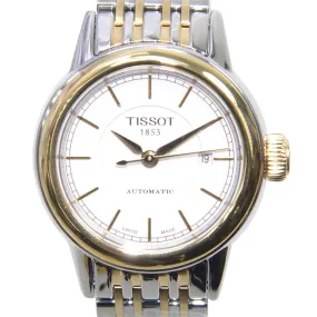 Tissot T0852072201100 Carson Automatic White Dial Ladies Watch