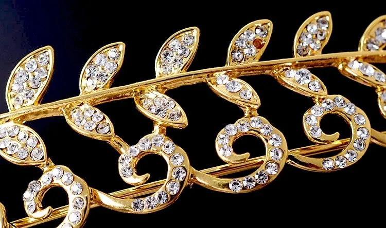 Vibrant Gold Cleopatra Tiara