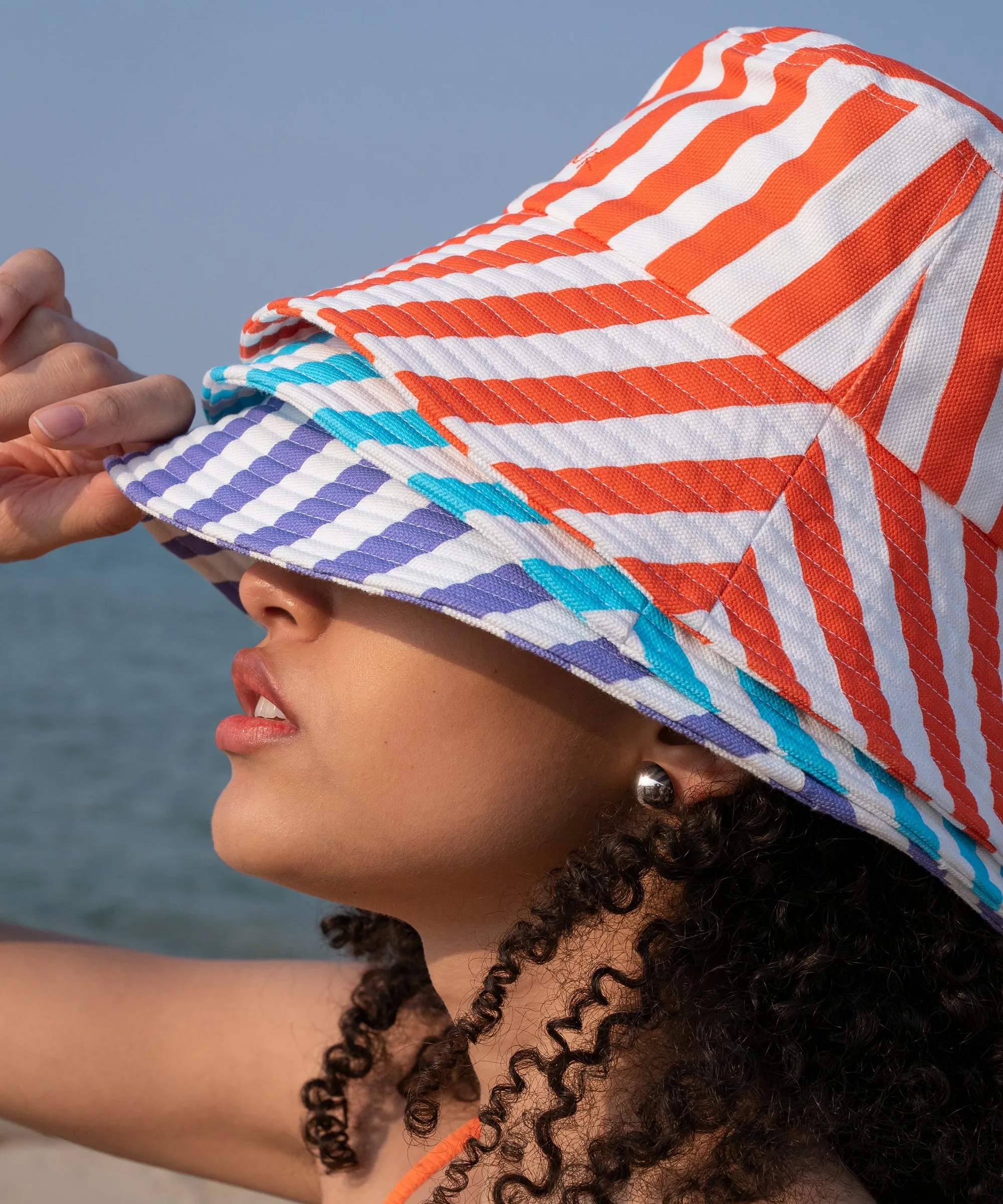 Vitamin Brunch Bucket Hat Blue